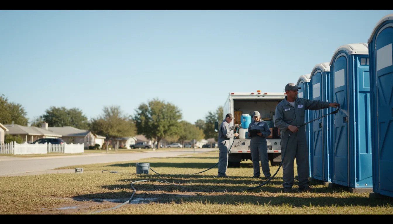 Long-Term Portable Toilet Rental in Lawtell, LA near me